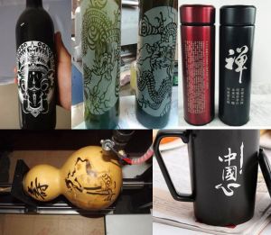 丽水云和县酒瓶葫芦工艺品激光雕刻机